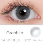 Queen Graphite Colored Contacts