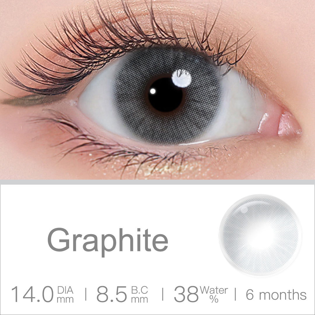 Queen Graphite Colored Contacts