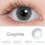 Queen Graphite Colored Contacts