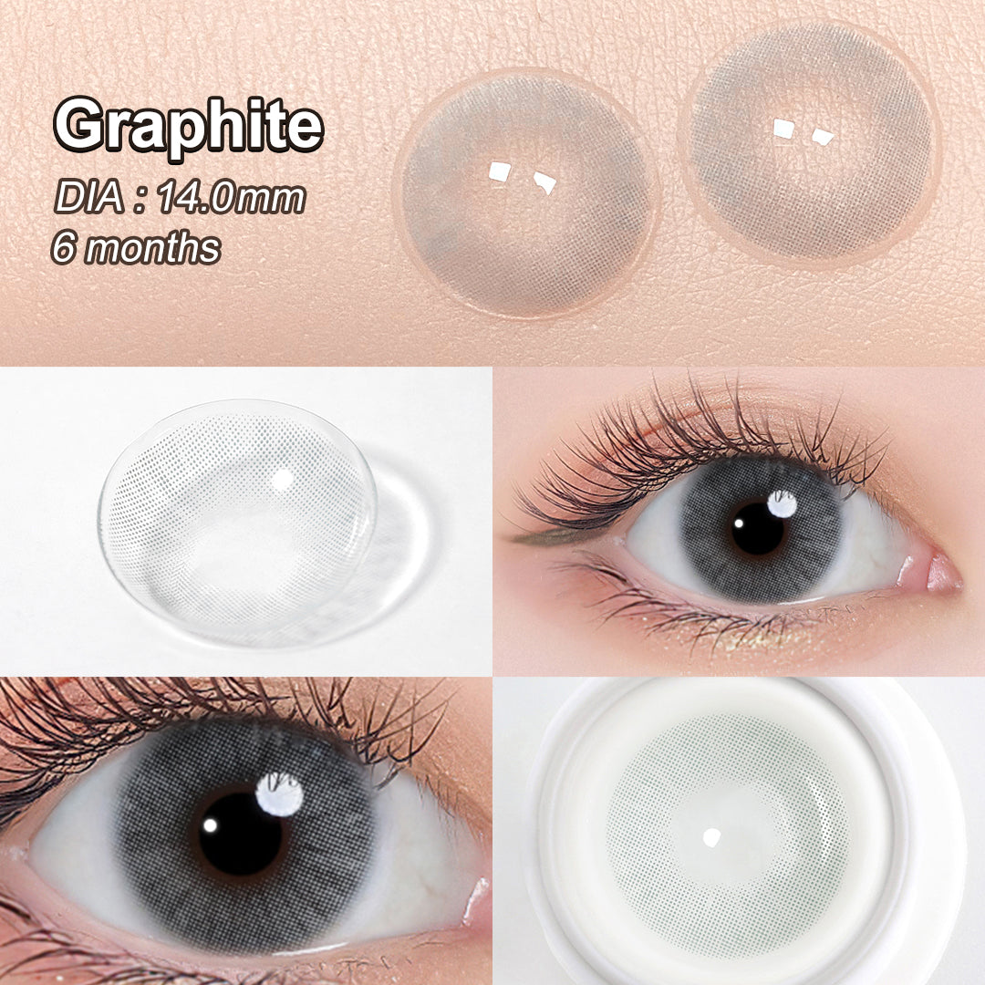 Queen Graphite Colored Contacts
