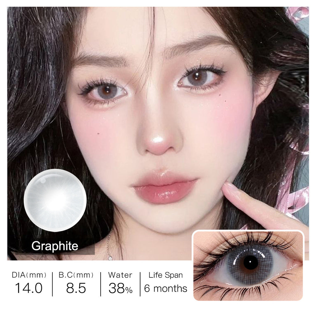 Queen Graphite Colored Contacts