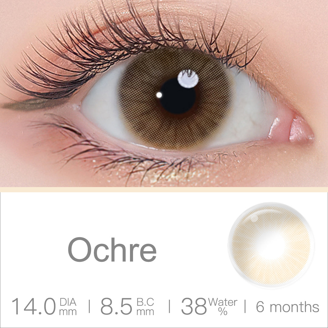 Queen Ochre Colored Contacts Main image