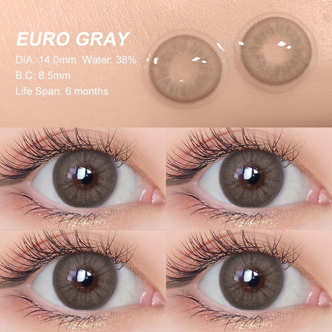 Desire Euro Gray Colored Contacts Secondary image