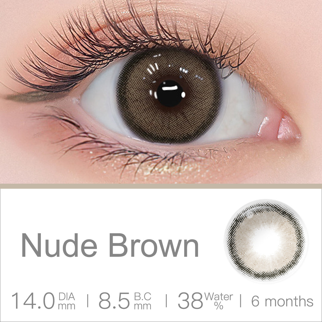 Roze Nude Brown Colored Contacts Main image