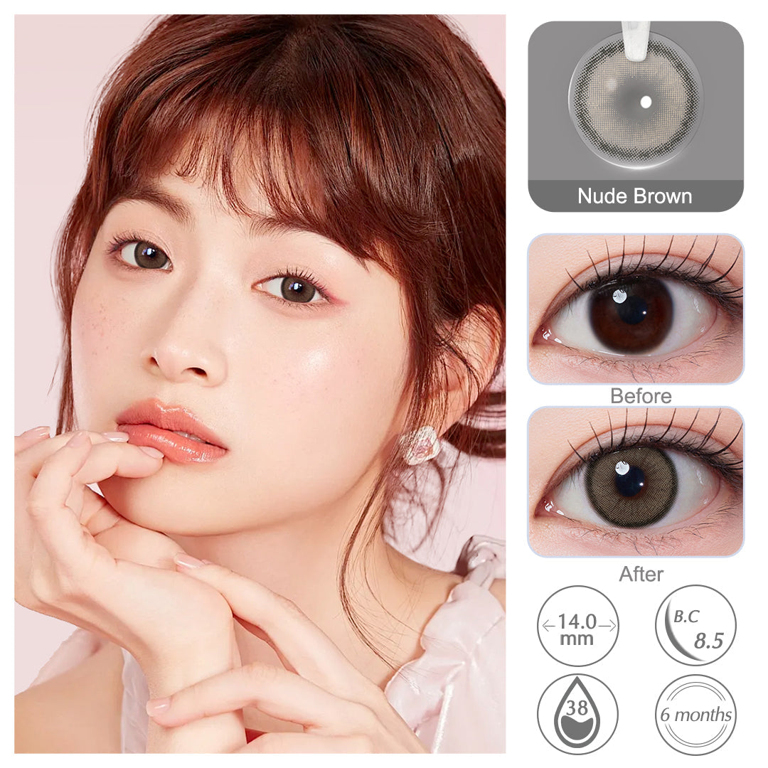 Roze Nude Brown Colored Contacts Secondary image