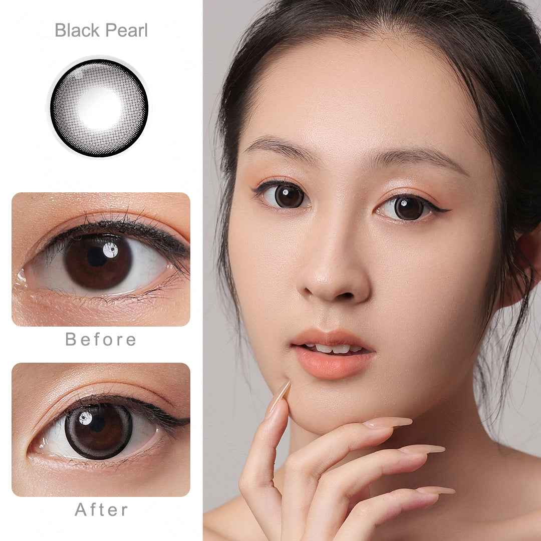 Black Pearl Colored Contacts Secondary image