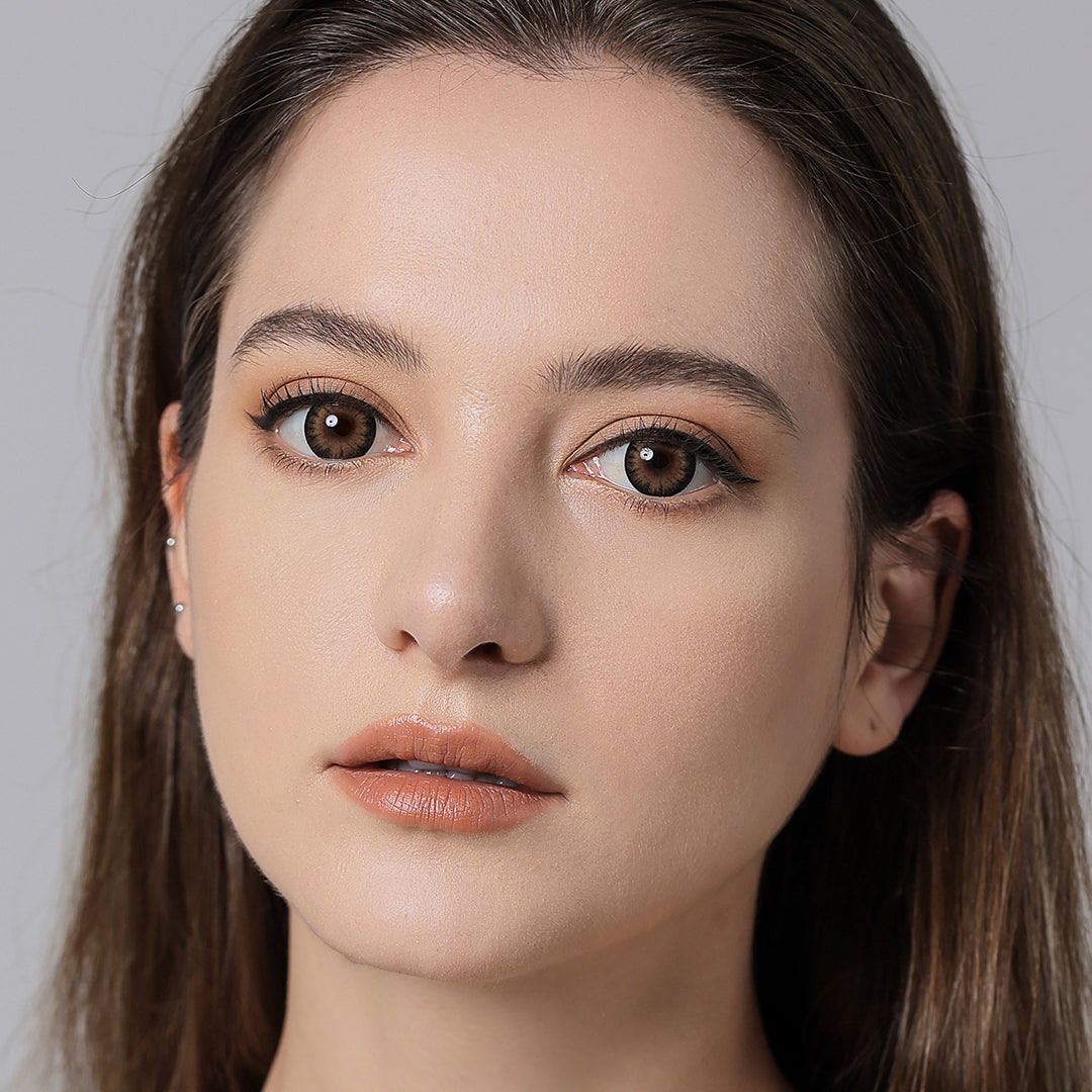 Supersize Brown Colored Contacts
