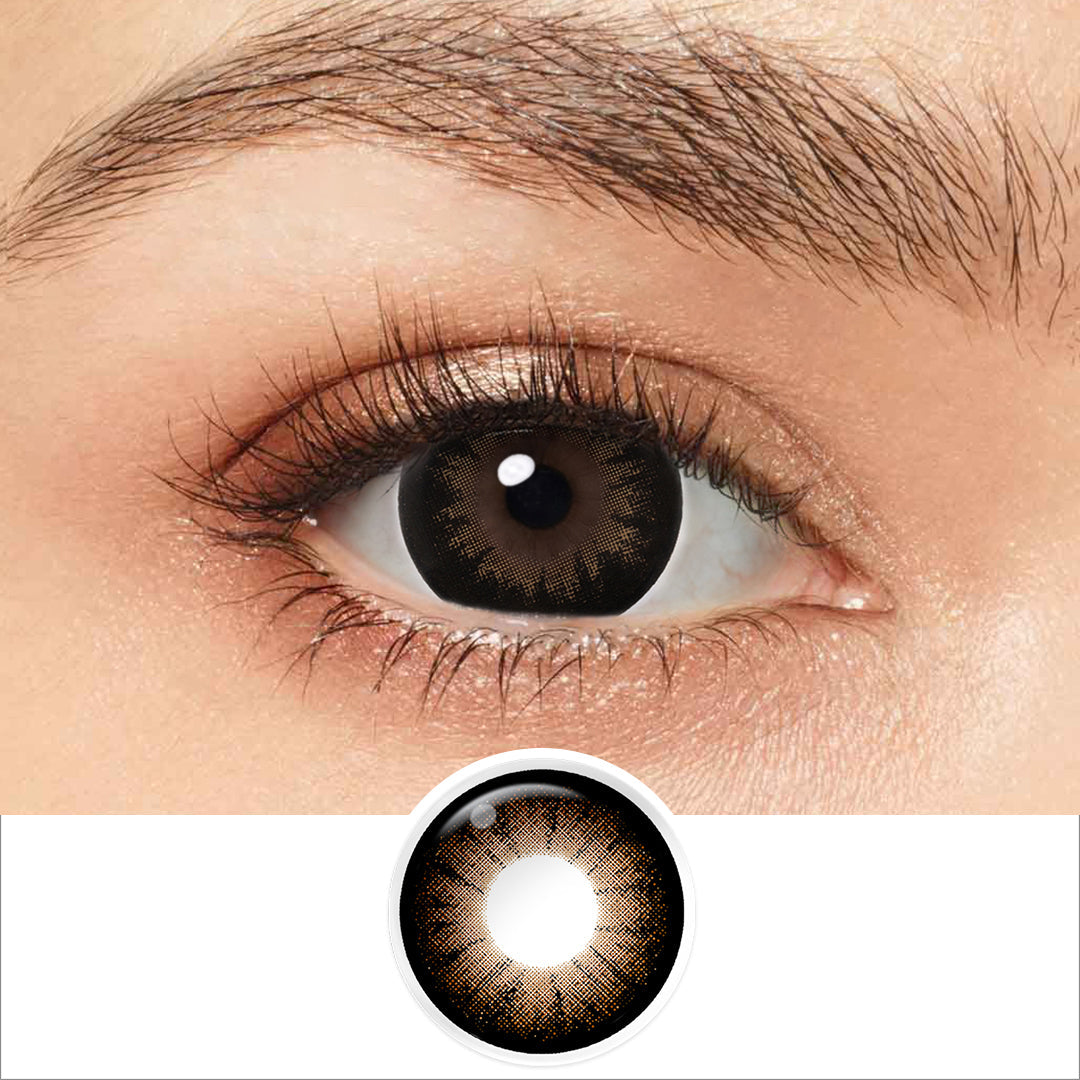 Supersize Brown Plus Colored Contacts Main image