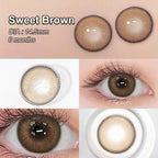 Luna Sweet Brown Colored Contacts