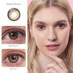 Sweet Brown Colored Contacts