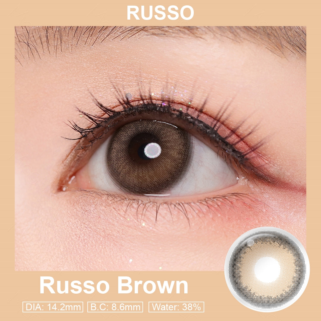 Russo Brown Colored Contacts Main image