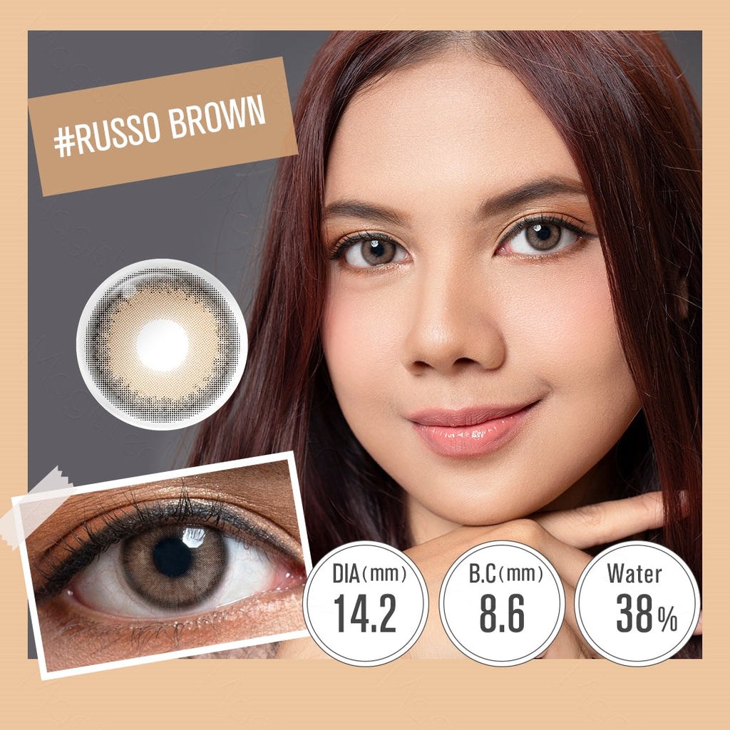 Russo Brown Colored Contacts