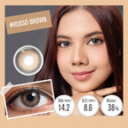 Russo Brown Colored Contacts