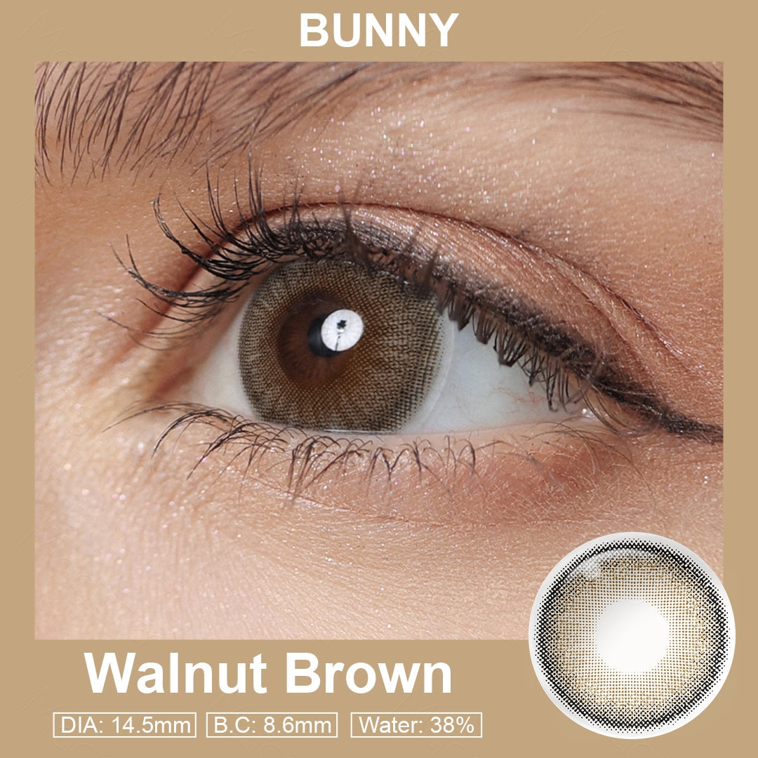 Bunny Walnut Brown Colored Contacts Main image