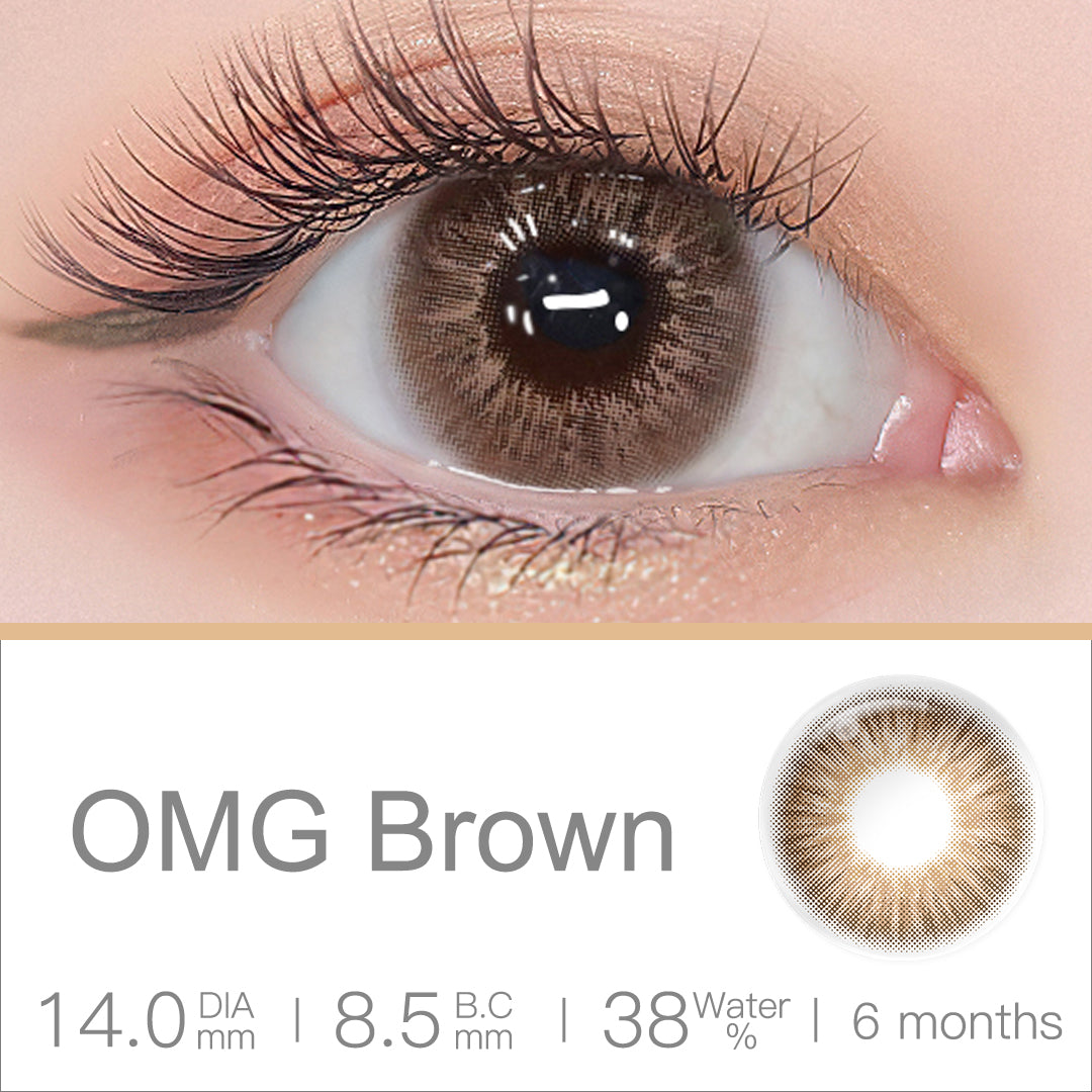 OMG Brown Colored Contacts Main image