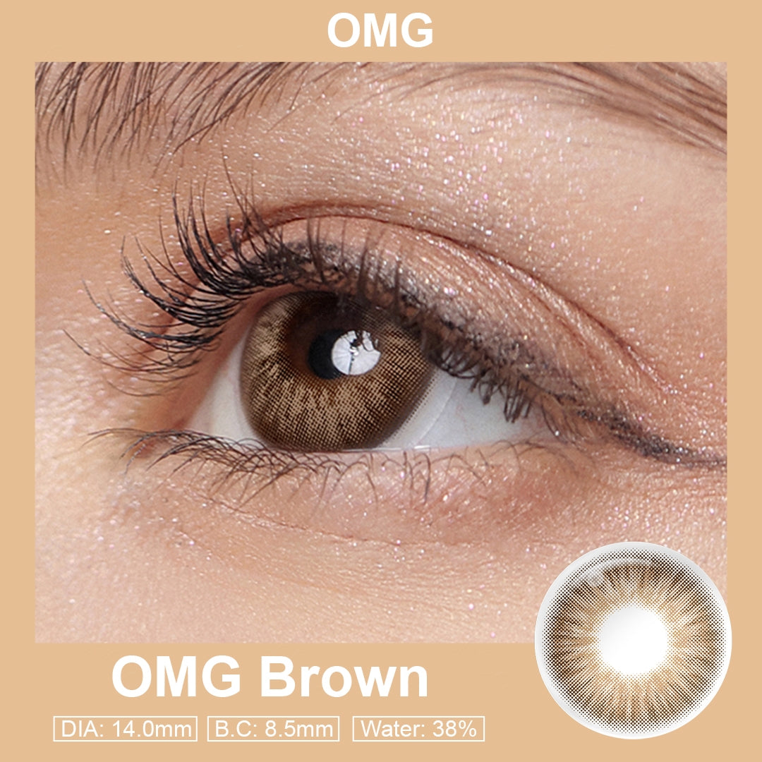 OMG Brown Colored Contacts Main image