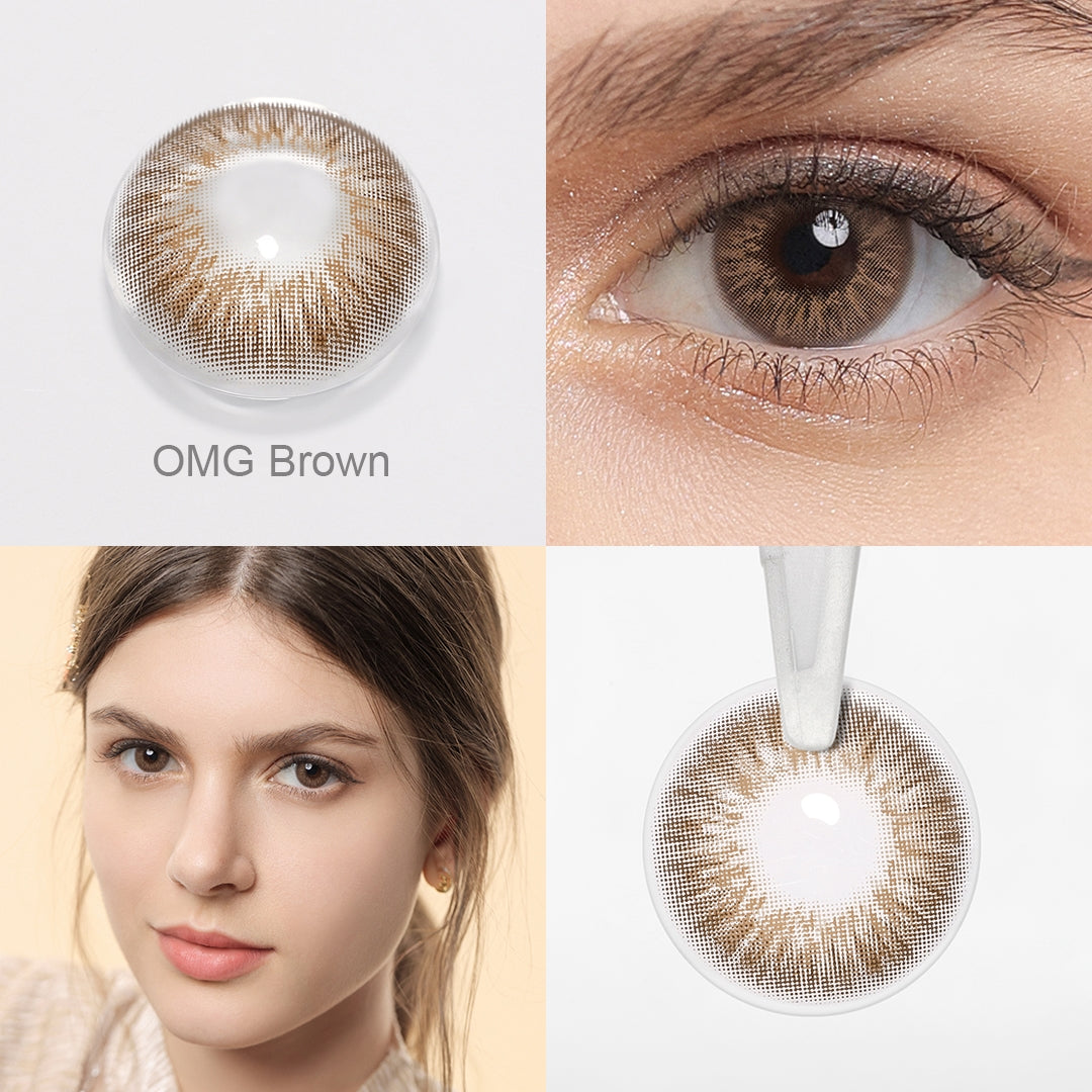 OMG Brown Colored Contacts Secondary image