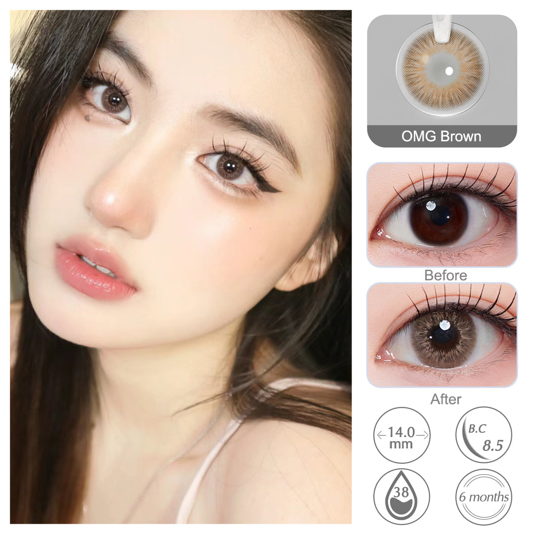 OMG Brown Colored Contacts Secondary image