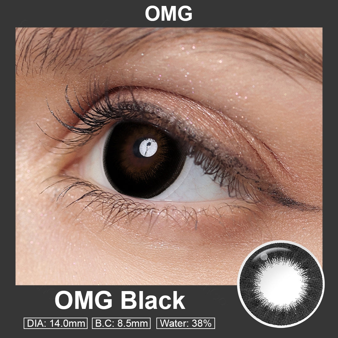 OMG Black Colored Contacts Main image