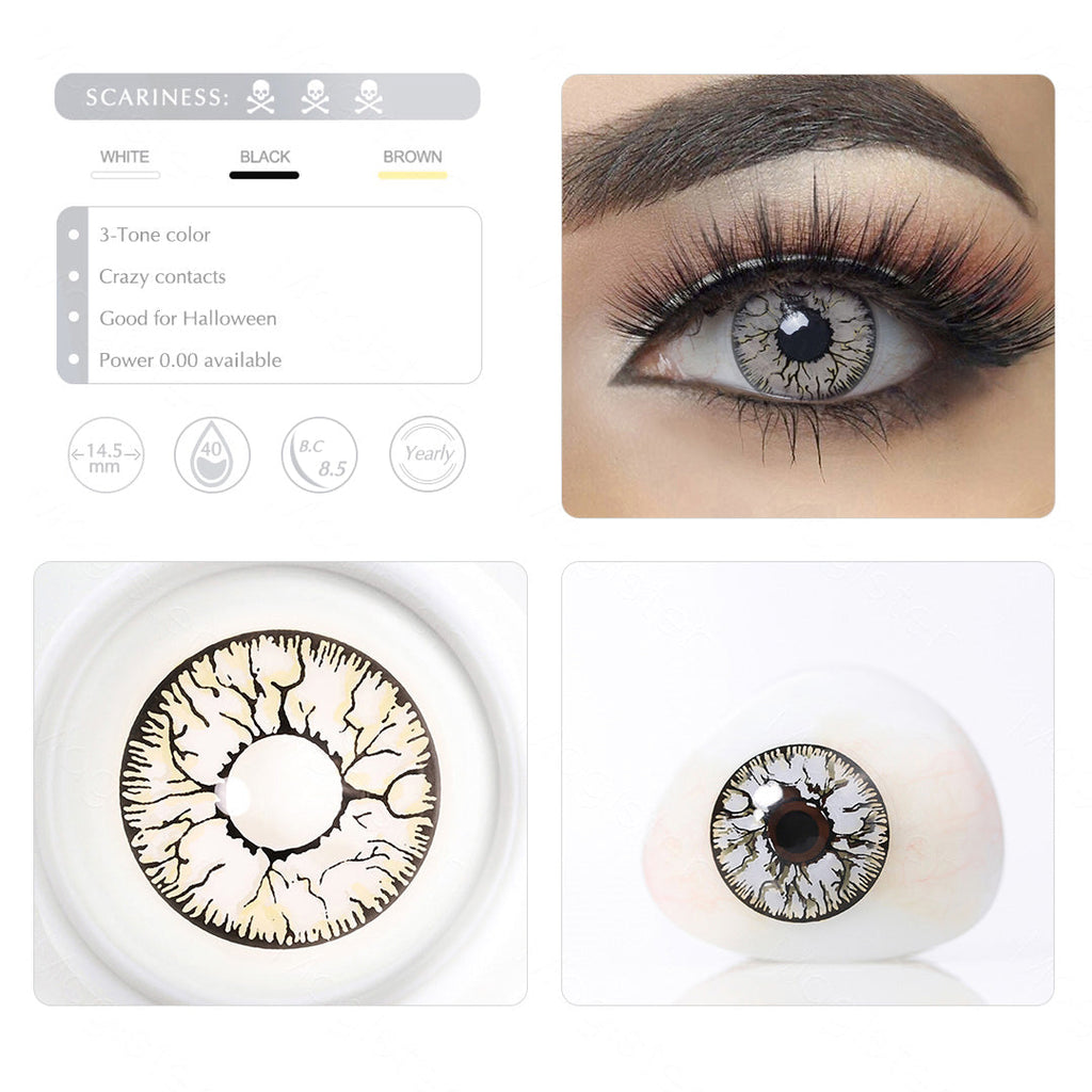 White Crack Contacts