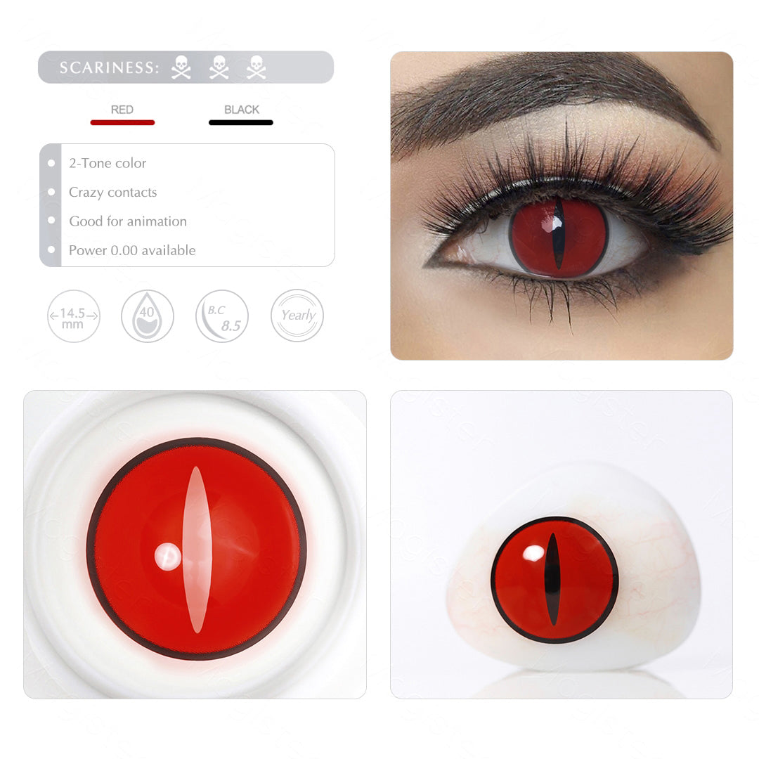 Nine Tails Kurama Eyes Contacts