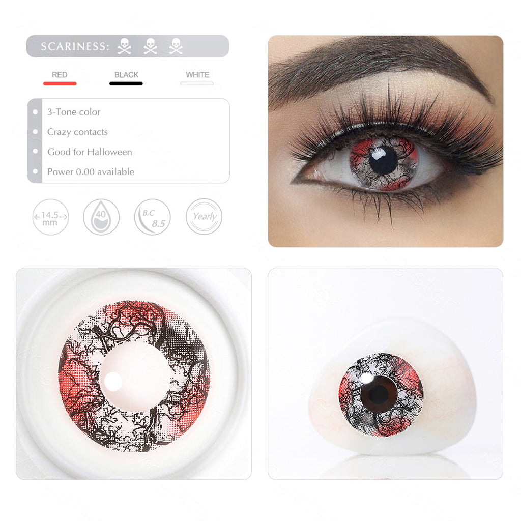 Bloody Eye Contacts