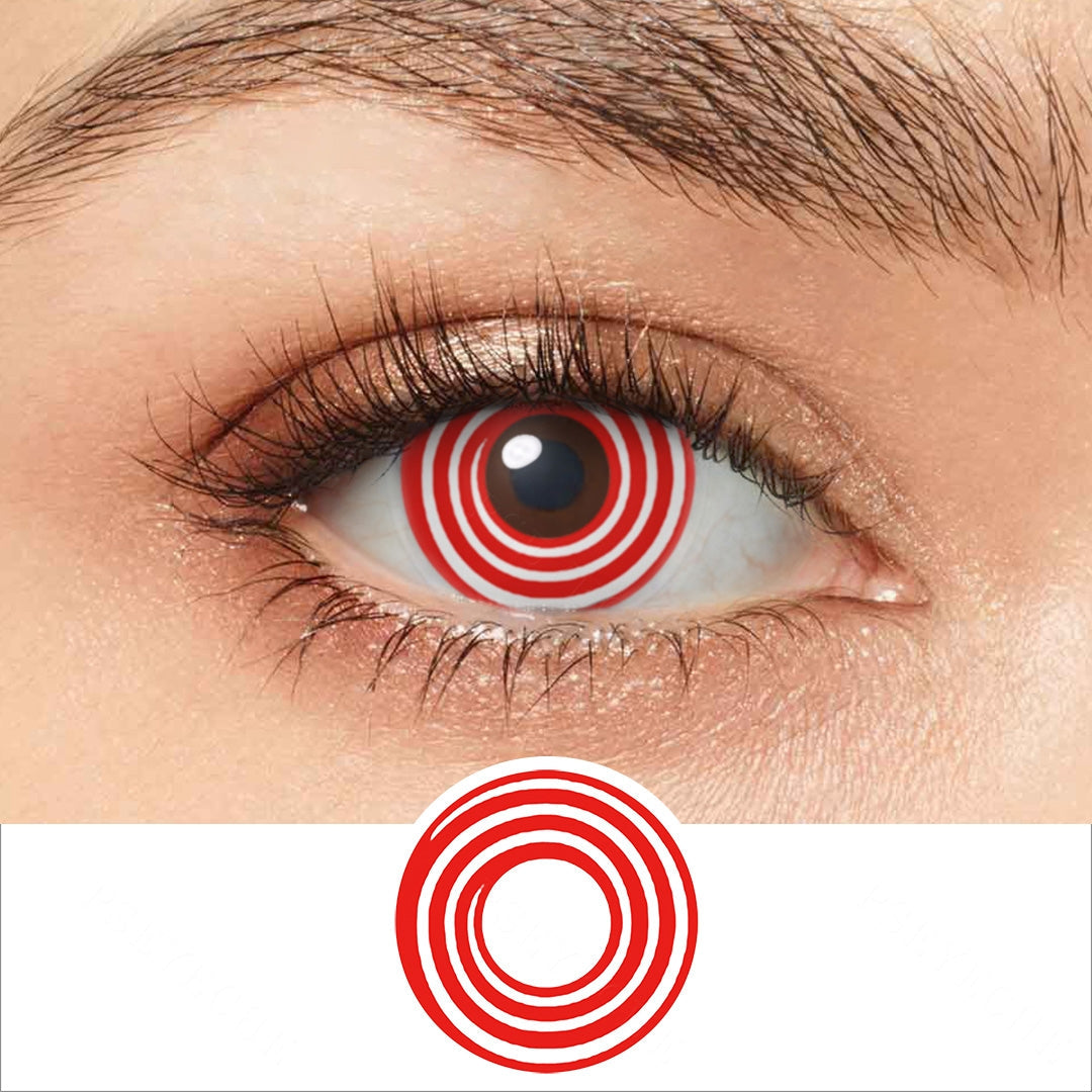Red Spiral Contacts Main image
