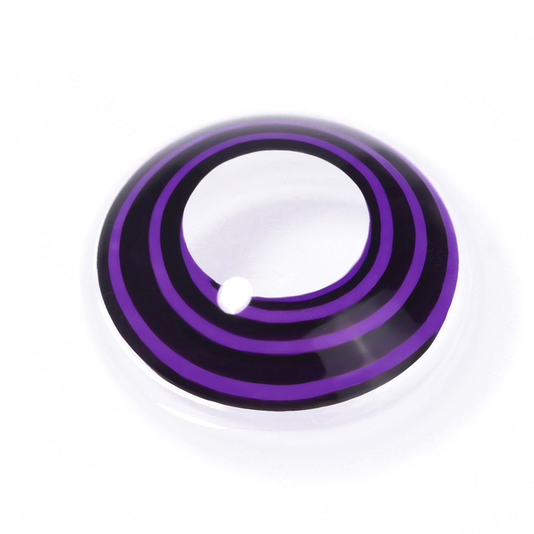 Violet Spiral Contacts Secondary image