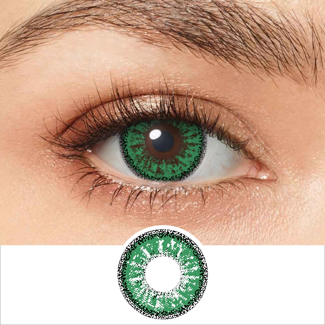 EOS Dolly Eye Green Contacts