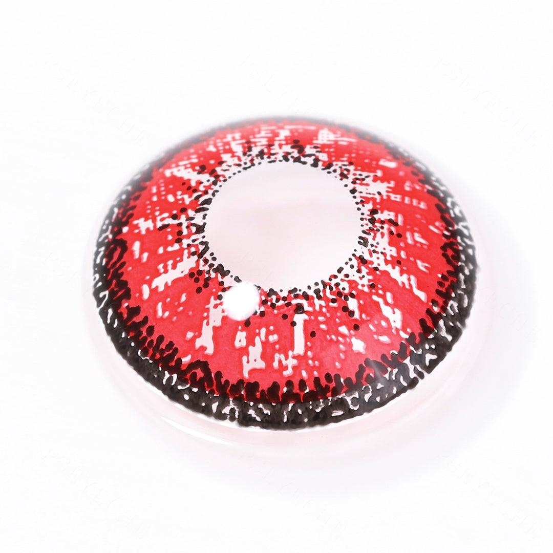 Dolly Eye Red Contacts Secondary image