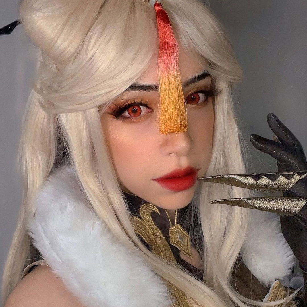 Dolly Eye Red Contacts