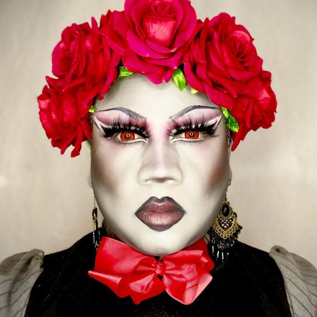 Dolly Eye Red Halloween Contacts