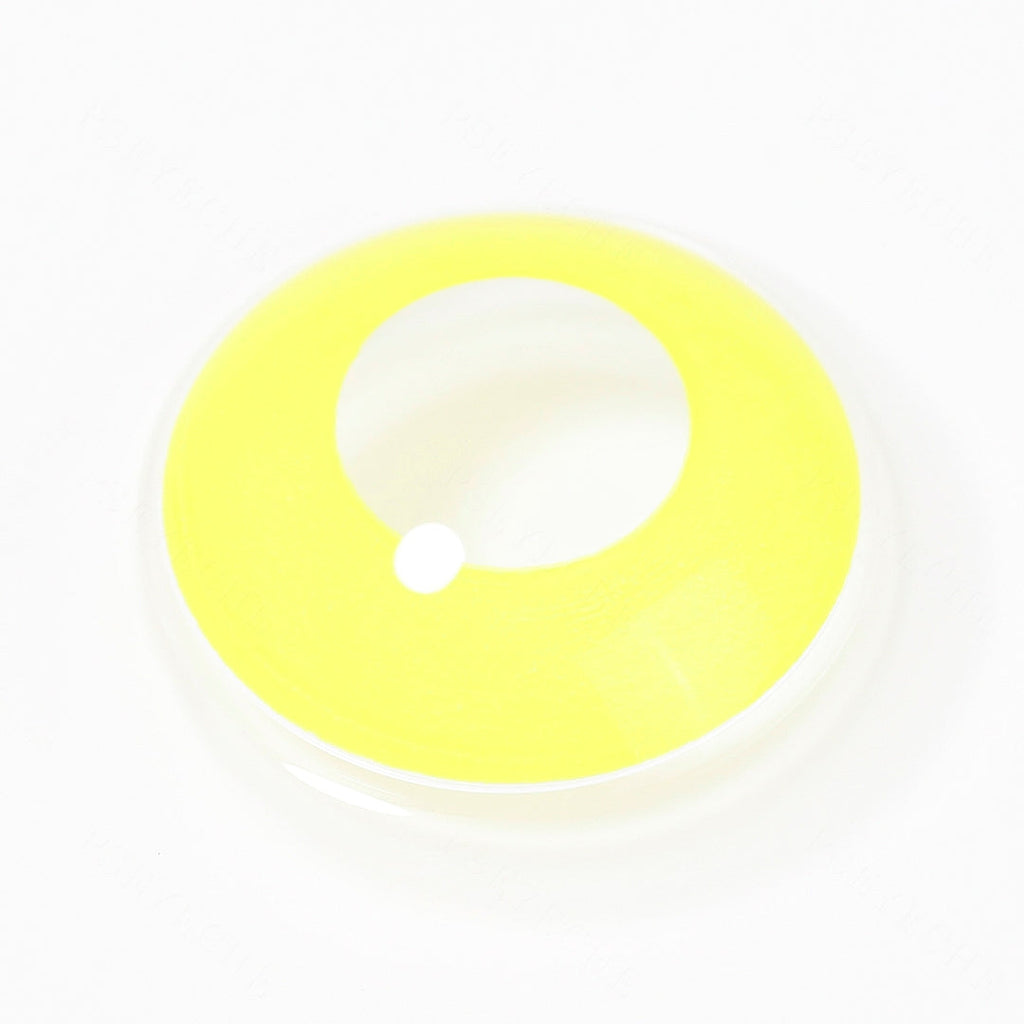 Solid Yellow Contact Lenses