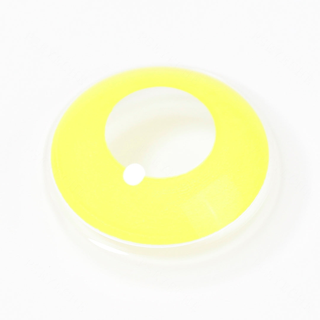 Solid Yellow Contact Lenses