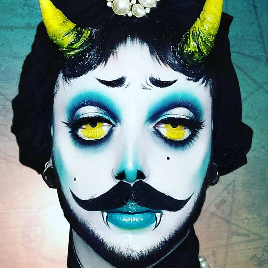 Solid Yellow Contact Lenses