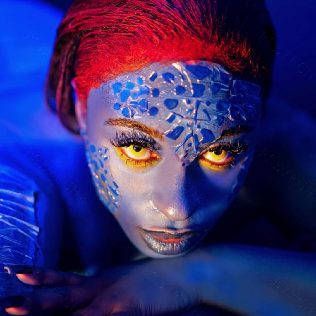 Solid Yellow Contact Lenses