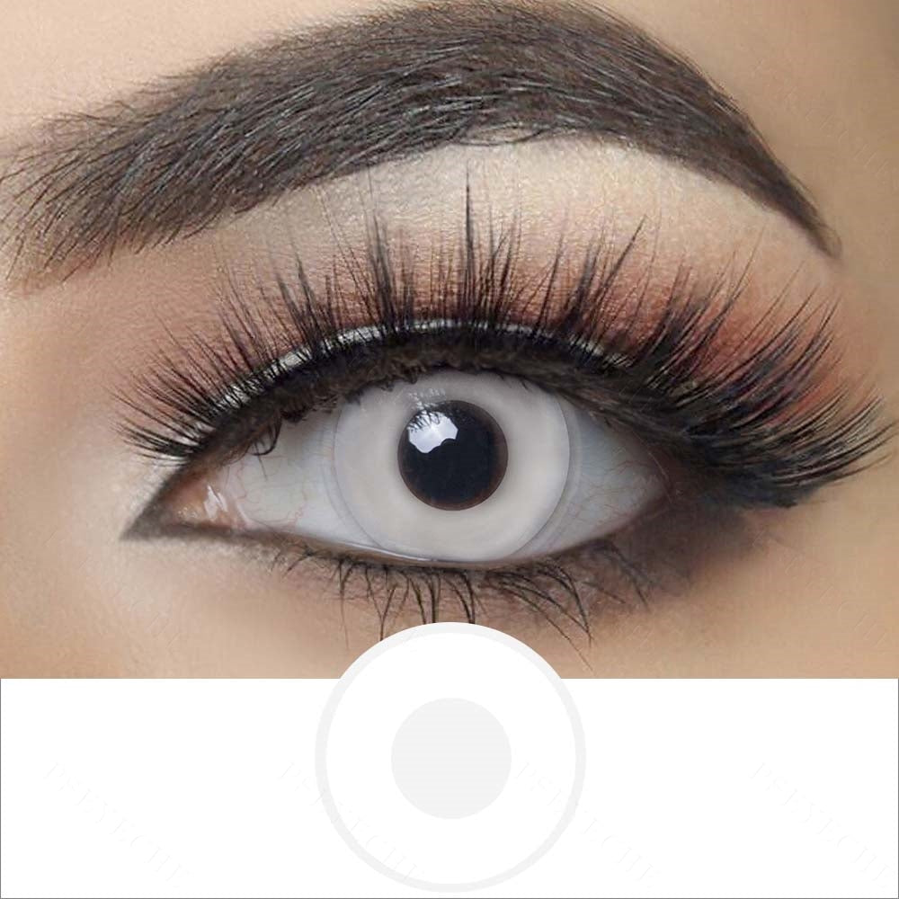 Blackout & Whiteout Halloween Contacts Secondary image