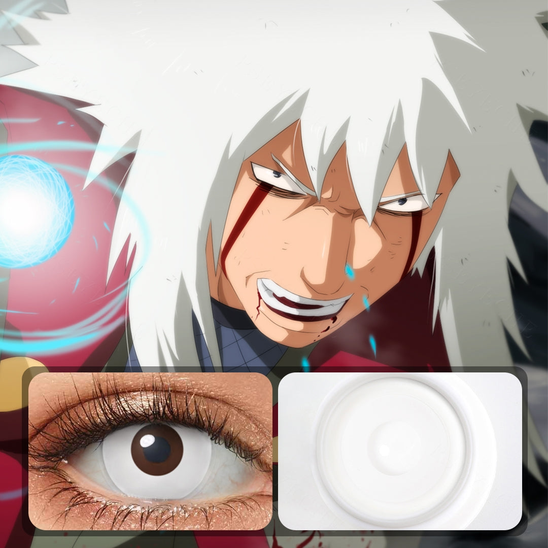 Whiteout Halloween Contacts