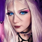 Solid Blue Contacts
