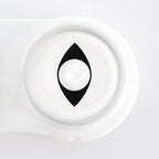 White Cat Eye Halloween Contacts