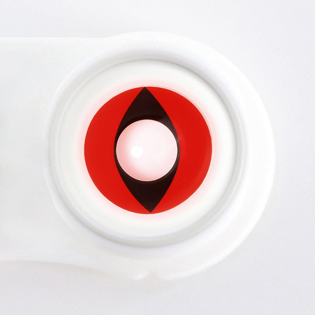 Red Cat Eye Contacts