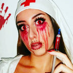 Red Cat Eye Contacts