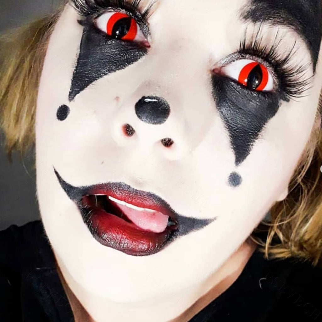 Red Cat Eye Contacts