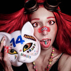 Red Cat Eye Contacts