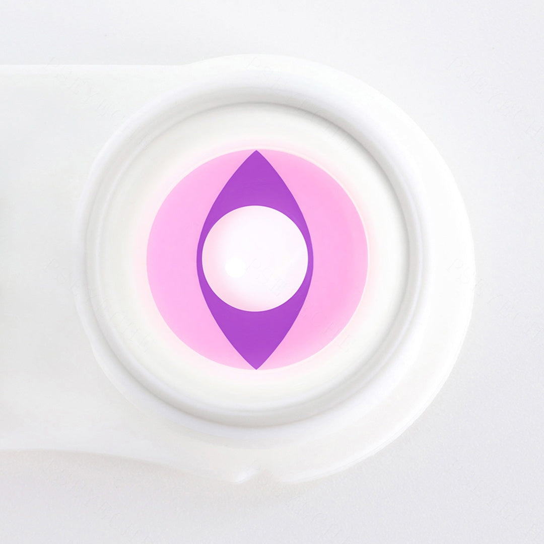Violet Cat Eye Contacts