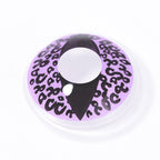 Violet Cheetah Cat Eye Contacts