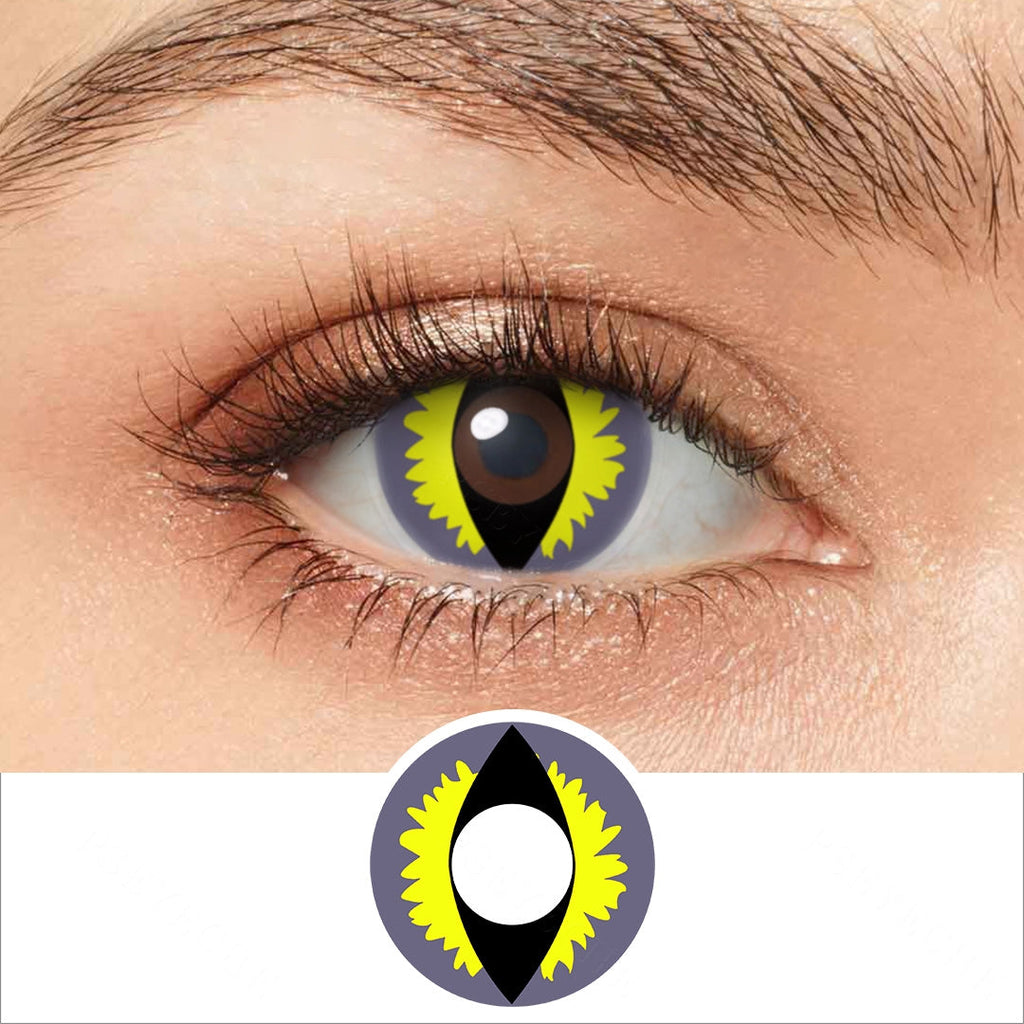 Gray Dragon Eye Contacts