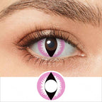 Pink Dragon Eye Contacts