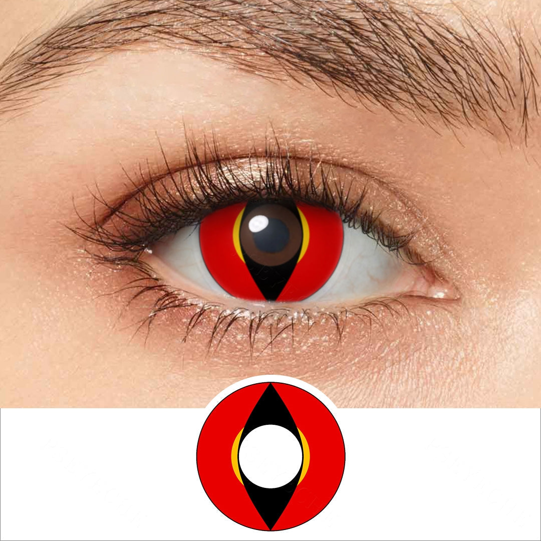 Red Dragon Eye Contacts Main image
