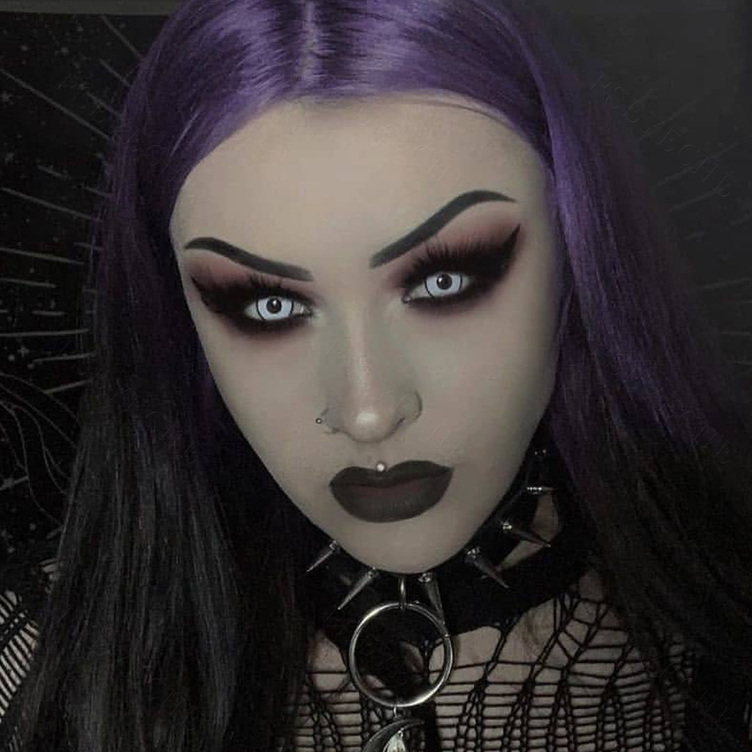 White Manson Halloween Contacts